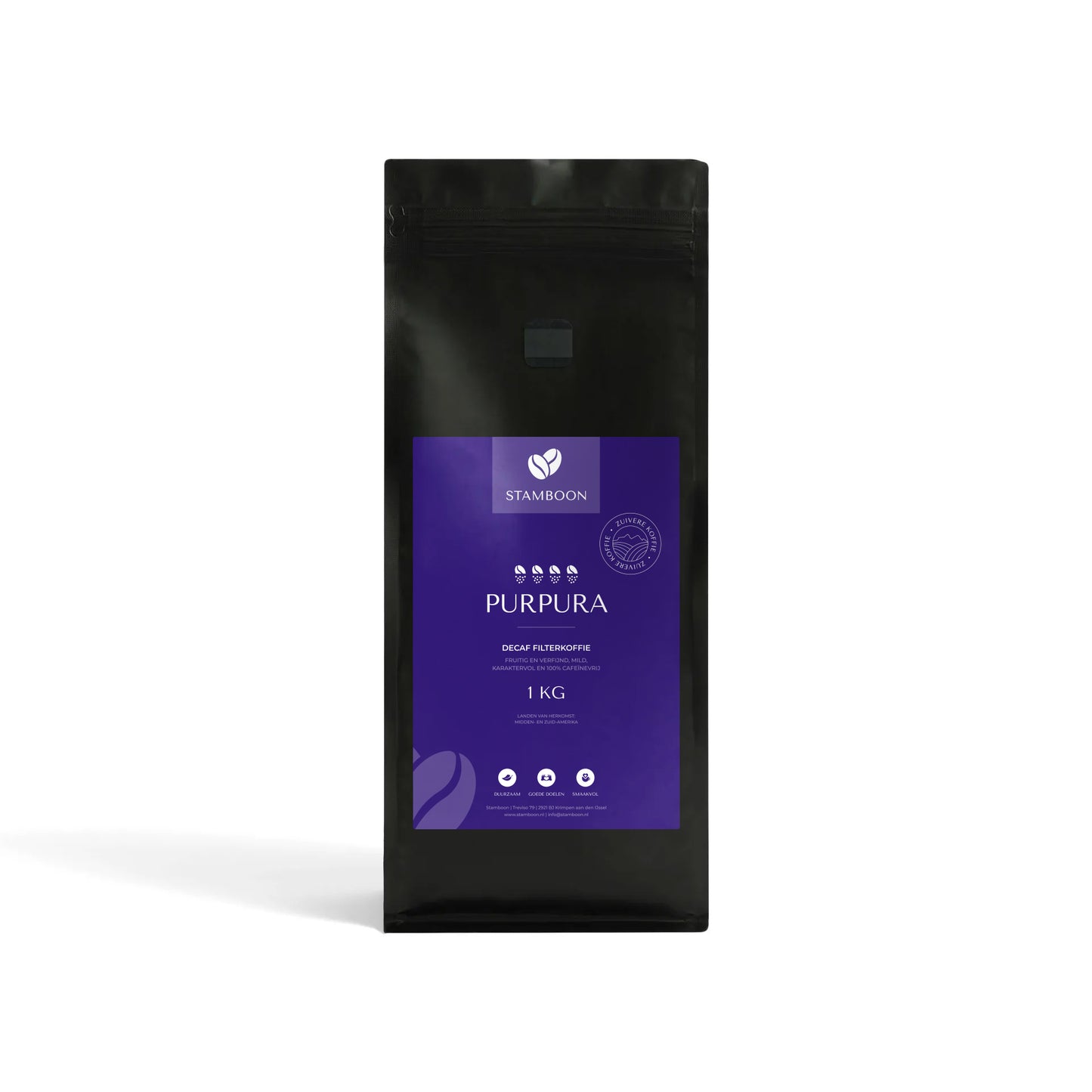 Purpura Decaf Filterkoffie (1KG)